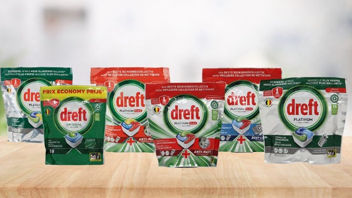 Dreft vaatwastabletten